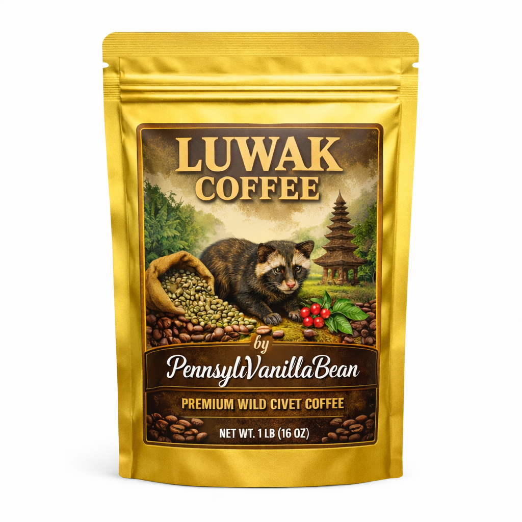 Arabica Luwak Coffee Beans | Rare Sumatra Civet Specialty
