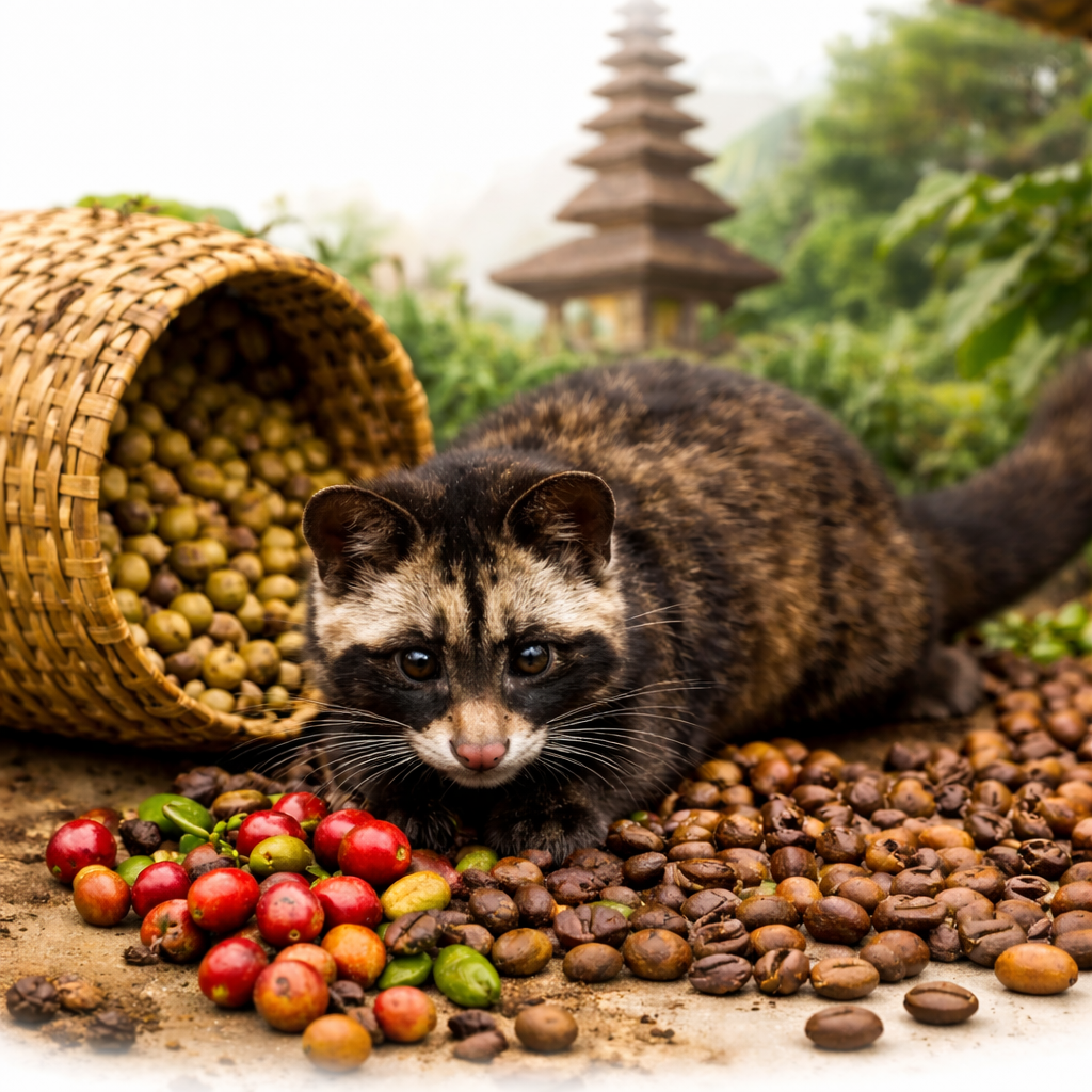 Arabica Luwak Coffee Beans | Rare Sumatra Civet Specialty