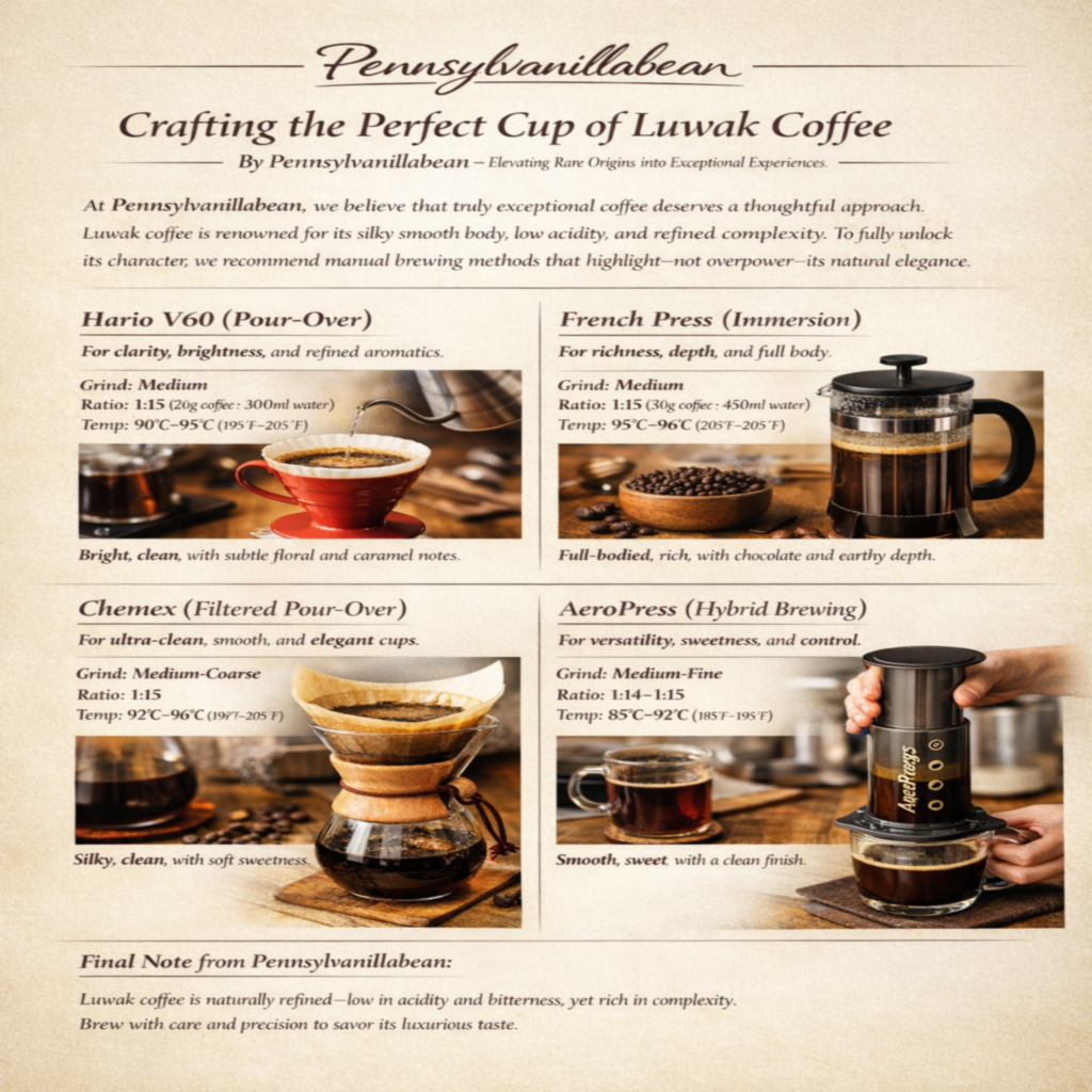 Arabica Luwak Coffee Beans | Rare Sumatra Civet Specialty