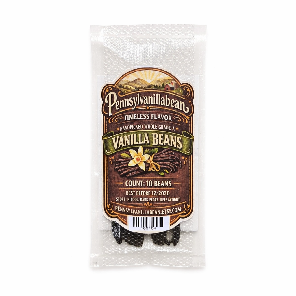 Madagascar Bourbon Vanilla Beans Grade A | 4–5”