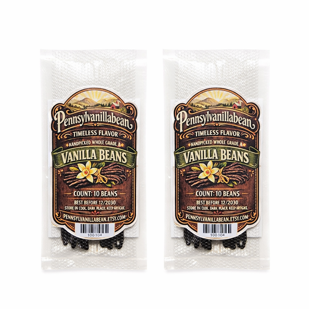 Madagascar Bourbon Vanilla Beans Grade A | 4–5”