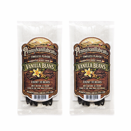 Madagascar Bourbon Vanilla Beans Grade A | 4–5”