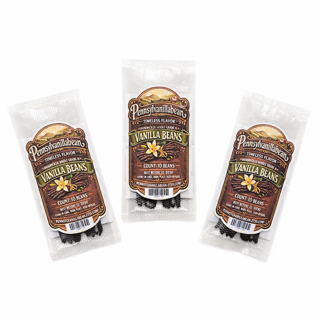 Madagascar Bourbon Vanilla Beans Grade A | 4–5”