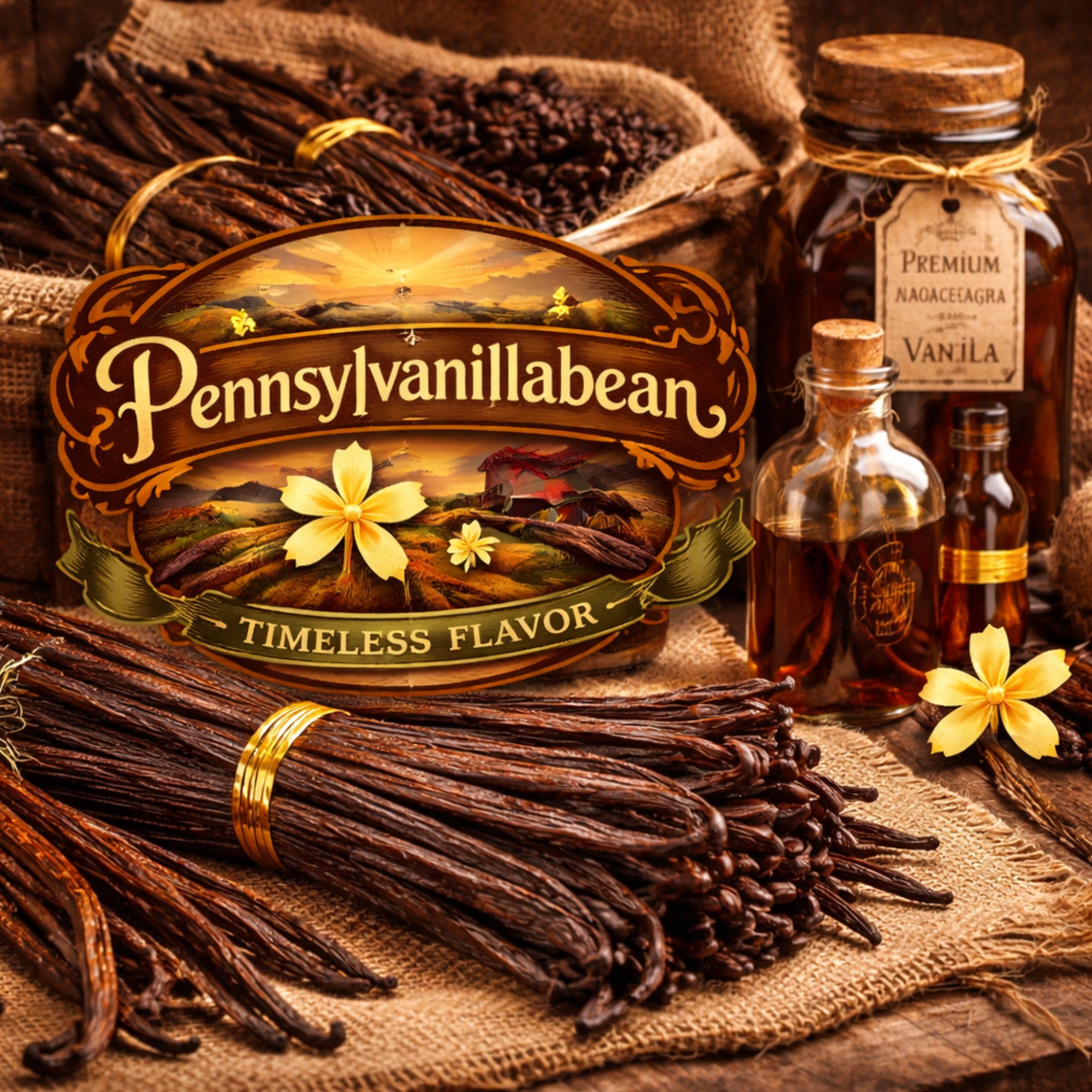 Madagascar Bourbon Vanilla Beans Grade A | 4–5”