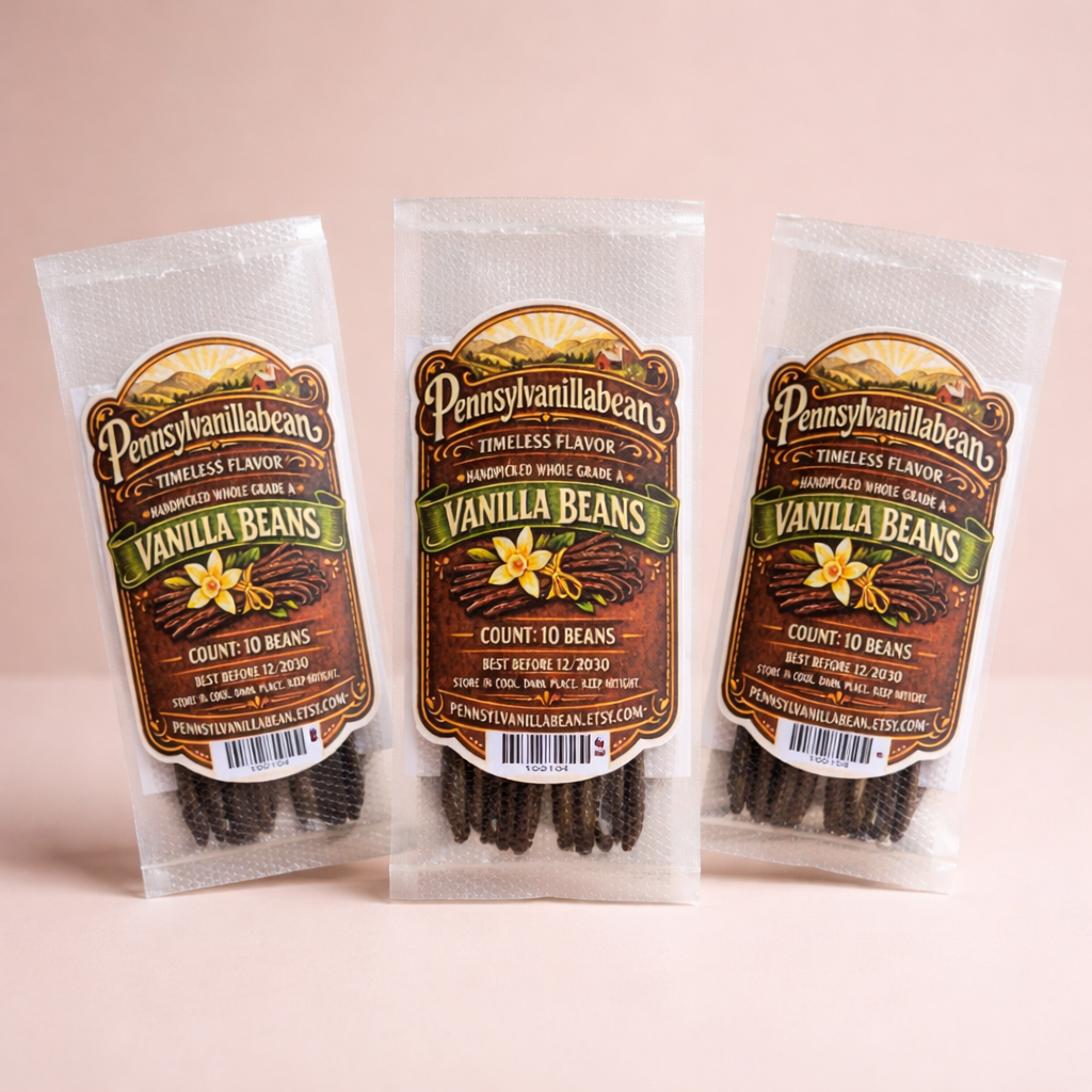 Madagascar Bourbon Vanilla Beans Grade A | 4–5”