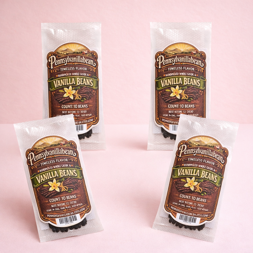 Madagascar Bourbon Vanilla Beans Grade A | 4–5”